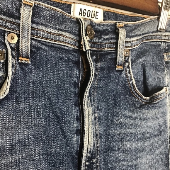 Agolde Roxanne Skinny Jeans in Kansas City. - Picture 5 of 14